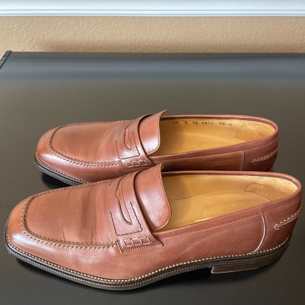 Johnston & Murphy Cellini Men's Slip on Penny Loafers